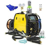 Magnum MIG 208 Alu Synergia L 4x4 Poste à souder inverter avec gaz de protection pour MIG MAG et MMA - Polyvalent avec programmes de synergie et accessoires de base