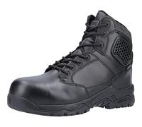 Magnum Strike Force 6.0 S3 Black Waterproof Leather Side-Zip Combat Safety Boot