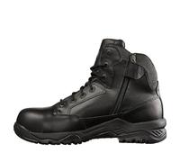Magnum Strike Force 6.0 S3 Black Waterproof Leather Side-Zip Combat Safety Boot