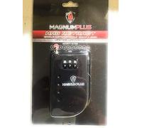MagnumPlus MAG Câble rétractable 90 cm x 2 mm antivol à Combinaison Unisexe-Adulte, Noir, 90 X 2