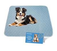 MAGNUS CREATIONS: Tapis de dressage réutilisable pour chiot, 1 lot de tapis lavable pour chien, très absorbant, séchage rapide pour voyage, voiture, maison, chiens de grande et très grande taille, 182