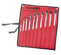MAGNUS MGS01854 Kit de clés à fourche et polygonale à cliquet