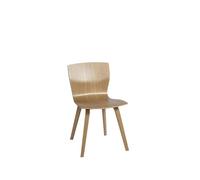 Magnus Olesen Butterfly Chaise de Table à Manger en Bois Plaqué Chêne Laqué