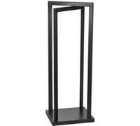 Magnus - Rack porte-bûches design croisillons en acier 120 cm G