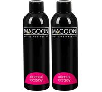 Magoon Massage érotique Ecstasy orientale Huiles de massage érotique Transparent 50 ml (Lot de 2)