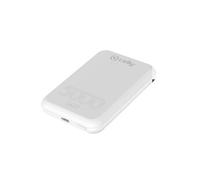 Celly MAGPB5000EVOWH banque d'alimentation électrique 5000 mAh Recharge sans fil Blanc