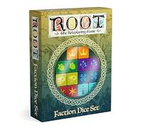 Magpie Games Jeu de dés pour Root: Le jeu de rôle, 14 dés à six faces gravés avec 7 factions de la forêt, aventure fantastique de table