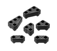 Magpul DAKA Grid Gun Organizer Foam Insert for Multi-Purpose Hard Case Mousse pour étui à Pistolet Unisexe, Kit de Blocs coudés, Angled Block Kit