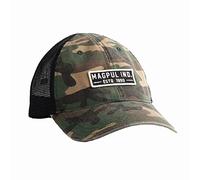 Magpul Trucker Hat Snap Back Baseball Cap, One Size Fits Most Casquette, Established Garment Washed Woodland Camo, Taille Unique Mixte