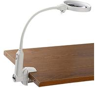 Magrand Magniping Gerning 2X 5X Clip sur leprès Double Utilisation LED LED Haute DÉFINITION Hobbies et Artisanat grossis