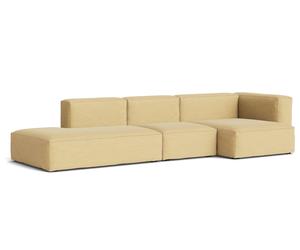Mags Soft Canapé 3-places Combination 4 avec accoudoir à droite Hay Fabric Yuma 833 with beige stitching - 5710441434856