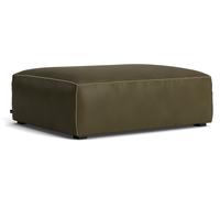 Mags Soft Ottoman S02 Small Hay Cuir Sense Forest avec coutures beiges - 5710441435129