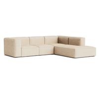 Mags Soft Sofa Corner Combination 2 accoudoir à droite Hay Tissu Bolgheri LGG60 avec point beige - 5710441375814