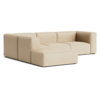 Mags Soft Sofa Corner Combination 2 accoudoir gauche Hay Tissu Hallingdal 220 avec couture beige - 5710441375890