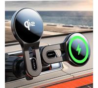 Magsafe Car Charger For Qi2 15w, [2025 Upgrade] Magsafe Car Charger, Wireless Magnetic Car Charger, Car Air Vent Phone Charger