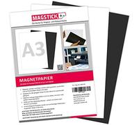 Magstick 10 feuilles papier magnétique blanc DIN A3 mag221
