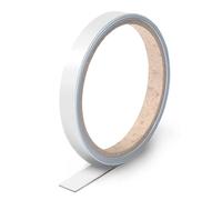 Magstick Mag243 Barre murale magnétique autocollante en tôle d'acier comme base adhésive pour aimants I 19 mm de large 1 m de long I Barre magnétique I Facile à découper I pour aimants I mag243