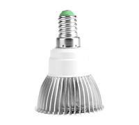 MAGT Grow Light, Grow Light, E27/E14/GU10 85-265 V 18 W 18 LED Grow Light Plante hydroponique Growth Bulb avec 18 perles LED (E14)