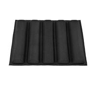 MAGT Moule à Pain Français Silicone, Moule à Baguette Silicone Moule Perforé Réutilisable Non Collé for Moules Perforé 5 Moules Utilisé pour Faire du Pain, de la Baguette