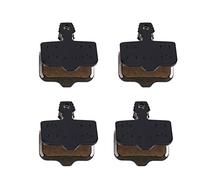 MAGT Plaquettes de Frein à Disque 4 Paires de Plaquettes de Frein en résine métallique de vélo Semi-métal Durable Plaquettes de Frein de vélo de Montagne avec Ressort Compatible avec Avid Elixir R/C