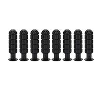 MAGT Poignée de Football de Table, 8PCS Poignées de Baby Foot de Table Plastic Foosball Soccer Handle Grip Tooth Design Poignée de Baby Foot en Plastique Table de Football Poignée