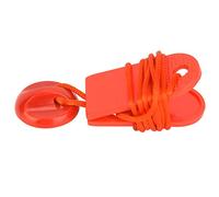 MAGT Verrou de sécurité du Tapis Roulant, 1Pc Universal Sports Running Machine Safety Safe Key Treadmill Magnetic Security Round Switch Lock Fitness for Most Treadmill Red(L)