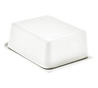 Magu Butterdose NATUR-DESIGN naturweiss