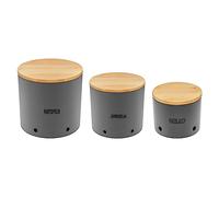 Magu Natur-Design Pot à pommes de terre, pot à oignons, pot à ail, en polymère fabriqué à partir de matériaux naturels