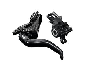 MAGURA 2700476 MT4 - Leva leggera in alluminio a 2 dita, utilizzabile a sinistra/destra, lunghezza del cavo 2,2 mm, freno singolo, con accessori (VE 1 pezzo), colore: nero, taglia unica