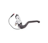 Levier Frein à Disque Hydraulique hs33re 4 Doigts Tête À Sphère Aluminium Noir,