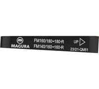 Magura Adaptateur de Frein à Disque pour Disque de 180 mm noir HR FM 160/180 auf FM 180