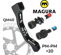 MAGURA Adattatore Freno qm40 PM 6 180 mm/PM 5 160 m