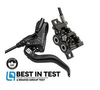 MAGURA MT5, levier à 2 doigts en aluminium léger , utilisable à gauche/à droite, longueur de câble 2.200 mm, frein simple, accessoires inclus (V