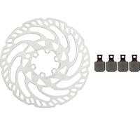 Magura Set Disque de Frein MDR-C et Plaquettes 6 trous 160 mm gris 160 mm