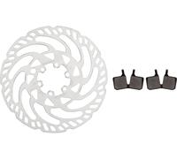 Magura Set Disque de Frein MDR-C et Plaquettes 6 trous 160 mm gris 160 mm