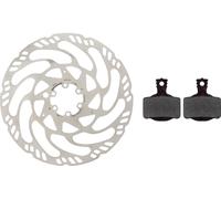 Magura Set Disque de Frein MDR-C et Plaquettes 6 trous 203 mm gris 203 mm