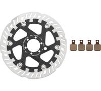 Magura Set Disque de Frein MDR-P et Plaquettes 6 trous 180 mm gris 180 mm