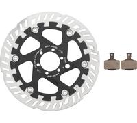 Magura Set Disque de Frein MDR-P et Plaquettes 6 trous 180 mm gris 180 mm