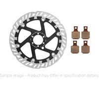 Magura Set Disque de Frein MDR-P et Plaquettes 6 trous 203 mm gris/noir 203 mm