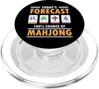 Mah Jong Prévisions 100% Chance De Mahjong PopSockets PopGrip pour MagSafe