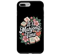Mah Jongg Tile Set Lover It's Mahjong Time Chinois Game Fan Coque pour iPhone 7 Plus/8 Plus