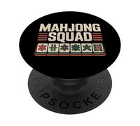 Mah Jongg Tile Set Lover Mahjong Cards Mahjong Squad PopSockets PopGrip Adhésif