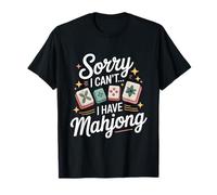 Mah Jongg Tile Set Lover Mahjong Cards Player T-Shirt