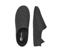 mahabis | Chaussons unisexes | Collection Lite | Vegan | Ultra légers | Semelle EVA | Design coloré audacieux | Sans doublure, Ardoise noire., 43.5 EU