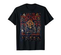 Mahakala Protecteur Tibétain Bouddhiste Thangka Mandala Bouddhisme T-Shirt