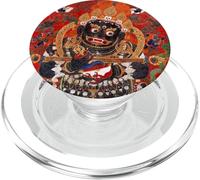 Mahakala - Protection de la Tente II - Art Bouddhiste tibétain PopSockets PopGrip pour MagSafe