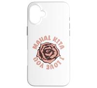 Mahal Kita a Elegant Declaration of Love, I Love You Pinoy Coque pour iPhone 16 Plus