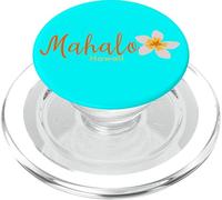 Mahalo Frangipani Hawaii PopSockets PopGrip pour MagSafe