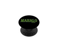 Mahalo Hawaii Flowers PopSockets PopGrip Adhésif