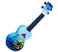 Soprano Finition Îles Hawaï Bleu Brillant